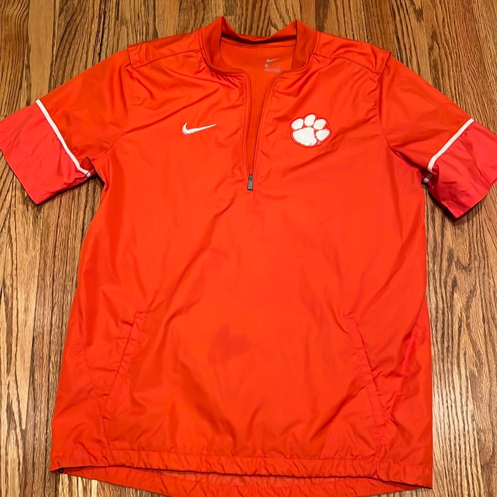 Clemson Nike coaches quarter zip pullover